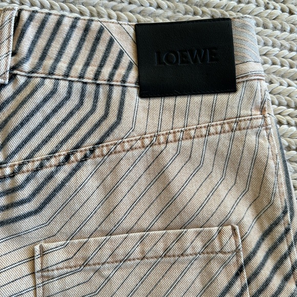 LOEWE DENIM SIZE 38 W TAG (US size 6-8) - Picture 3 of 4